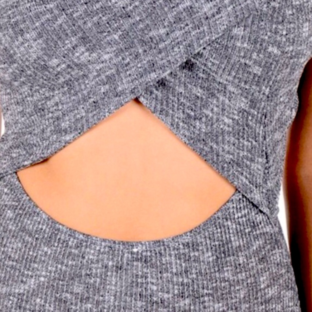 Auditions X Dress Women Color Gray Size L - Picture 3 of 4